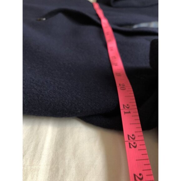 Lauren Ralph Lauren Mens Blazer 40R Wool Silk Cashmere Blend Navy Blue Old Money - Picture 7 of 9